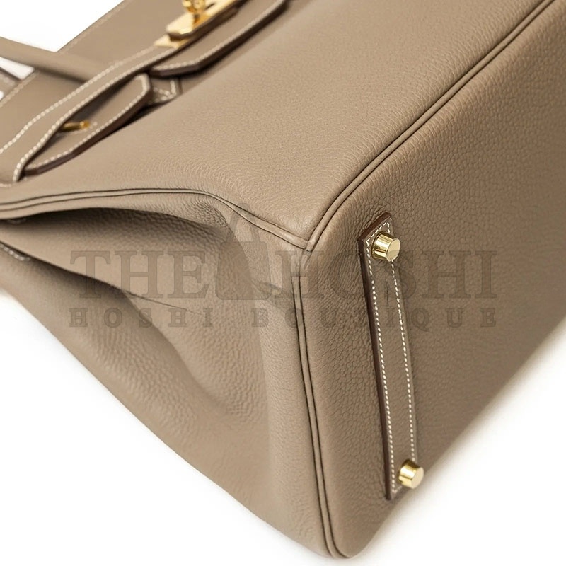 H**me5 BIRKIN 35 ETOUPE TOGO GOLD HARDWARE (35*28*18cm) Master Quality